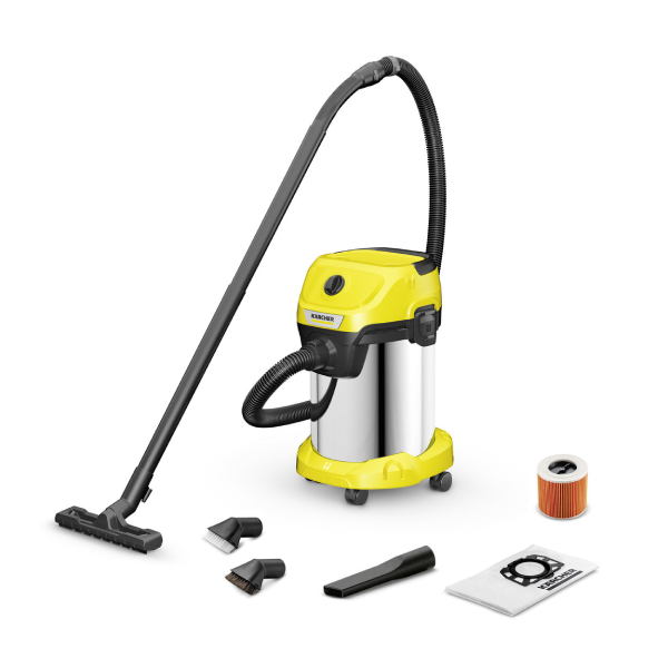 KARCHER WD 3 S V-19/4/20 Vacuum Cleaner for Liquids & Solids with Bucket