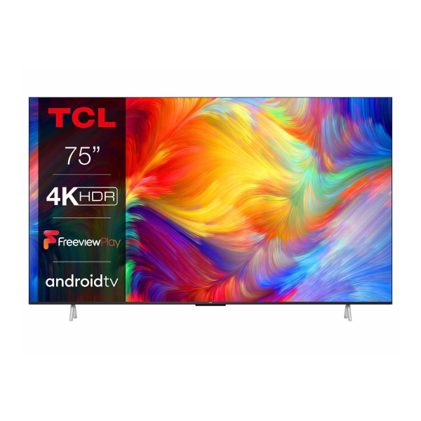 TCL 75P638K 4K UHD Smart Android TV, 75"