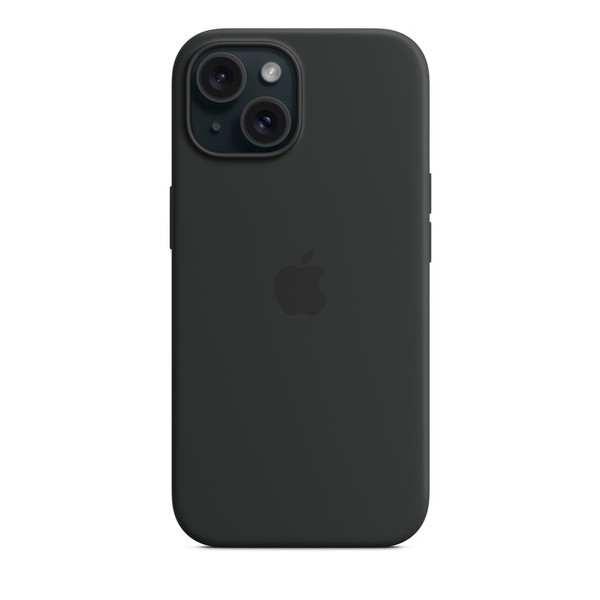 APPLE MT0J3ZM/A Θήκη Σιλικόνης για iPhone 15 με MagSafe, Μαύρο | Apple| Image 2