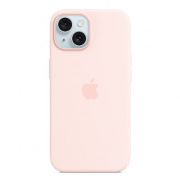APPLE MT0U3ZM/A Θήκη Σιλικόνης για iPhone 15 με MagSafe, Ροζ | Apple