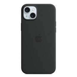 APPLE MT103ZM/A Silicone Case for iPhone 15 Plus with MagSafe, Black | Apple