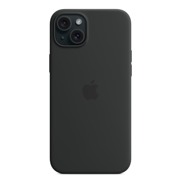 APPLE MT103ZM/A Silicone Case for iPhone 15 Plus with MagSafe, Black | Apple| Image 2