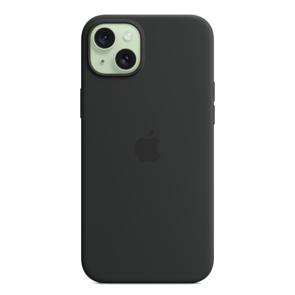 APPLE MT103ZM/A Silicone Case for iPhone 15 Plus with MagSafe, Black | Apple| Image 3