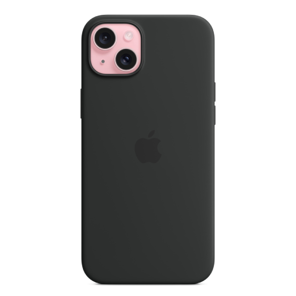 APPLE MT103ZM/A Silicone Case for iPhone 15 Plus with MagSafe, Black | Apple| Image 5