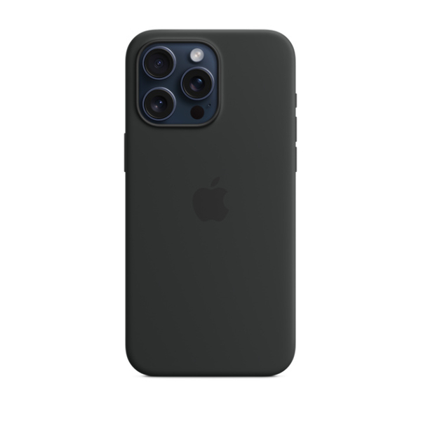 APPLE MT1M3ZM/A Θήκη Σιλικόνης για iPhone 15 Pro Max με MagSafe, Μαύρο | Apple| Image 2