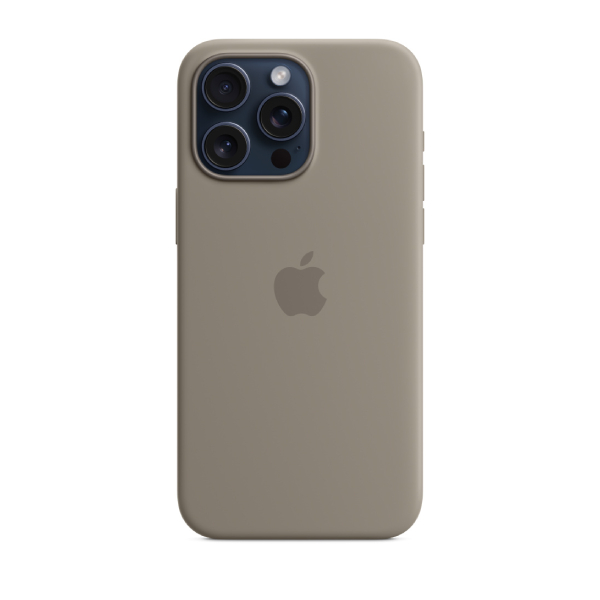 APPLE MT1Q3ZM/A Θήκη Σιλικόνης για iPhone 15 Pro Max με MagSafe, Clay | Apple| Image 2