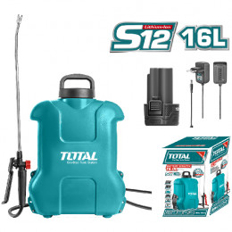 TOTAL TOT-TSPLI1212 Cordless Backpack Sprayer 16L | Total