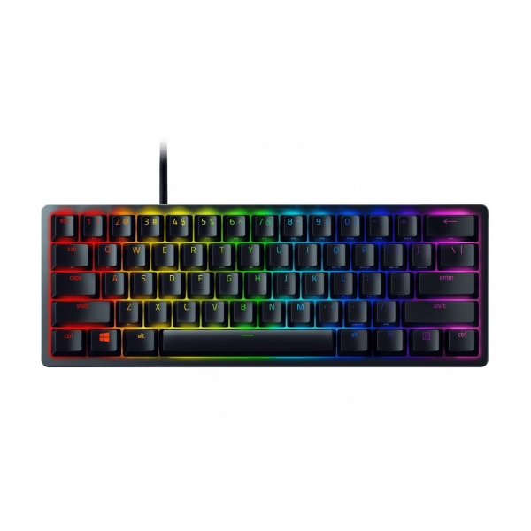 RAZER 1.28.80.11.079 Huntsman Mini Gaming Keyboard, Purple Switch