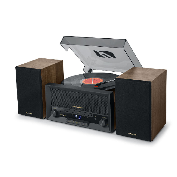 MUSE MT-120 MB Hi-Fi Micro Turntable Sound System with Bluetooth