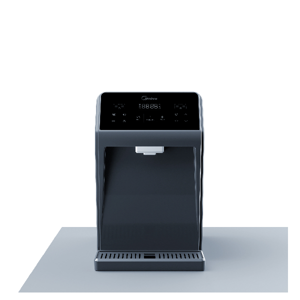 MIDEA JL2345T-Z-IOT Refrigerator/Water Purifier with Wi-Fi , Black