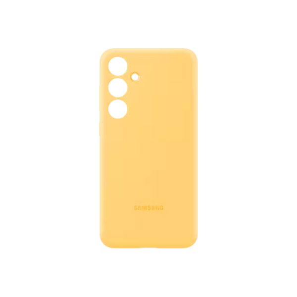 SAMSUNG Silicone Case for Samsung Galaxy S24+ Smartphone, Yellow