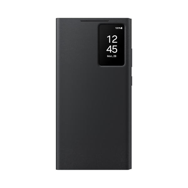 SAMSUNG Smart View Θήκη Πορτοφόλι για Samsung Galaxy S24 Ultra, Μαύρο