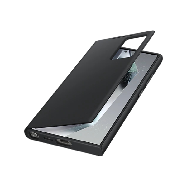 SAMSUNG Smart View Θήκη Πορτοφόλι για Samsung Galaxy S24 Ultra, Μαύρο | Samsung| Image 3