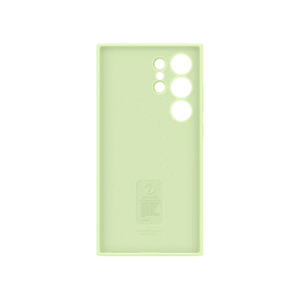 SAMSUNG Silicone Case for Samsung Galaxy S24 Ultra Smartphone, Lime Green | Samsung| Image 2