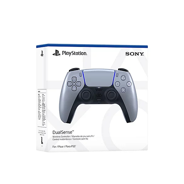 SONY Playstation 5 Dual Sense Aσύρματος Moχλός, Ασημί | Sony| Image 5