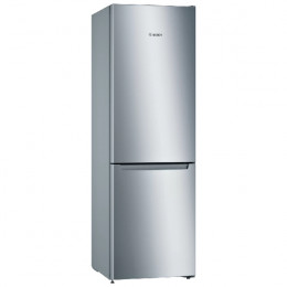 BOSCH KGN33NLEB Ψυγείο με Κάτω Θάλαμο, Ασημί | Bosch