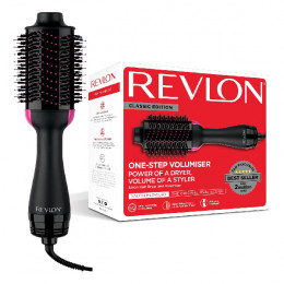 REVLON RVDR5222UK4 Στεγνωτήρας Μαλλιών και Βούρτσα Θερμού αέρα, Μαύρο | Revlon