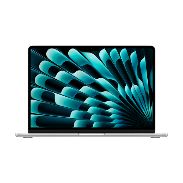 APPLE MRXQ3GR/A MacBook Air M3 Φορητός Υπολογιστής, 13.6'', Ασημί