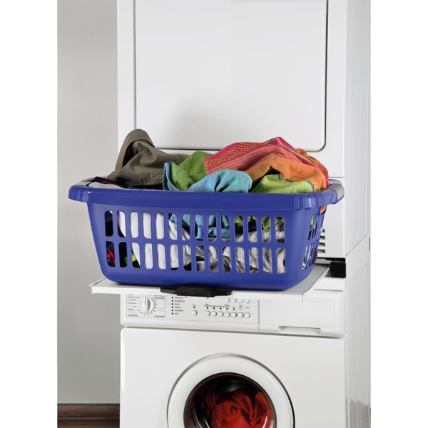 XAVAX 111363 Stacking Kit for Washing Machines/Dryers with Sliding Self, White | Xavax| Image 3