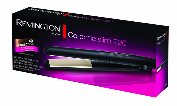 REMINGTON S1510 Ceramic Slim Hair Straightener, 220 Degree | Remington| Image 2
