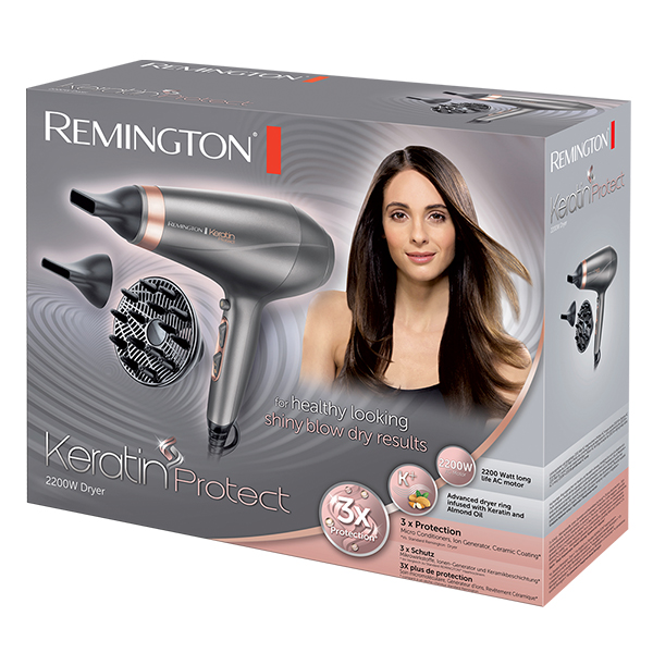 REMINGTON AC8820 Hair Dryer, Grey | Remington| Image 3