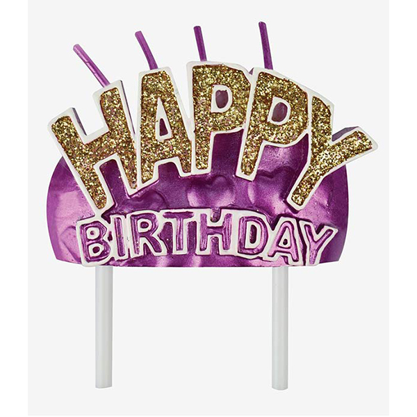 LEGAMI HAP0001 Happy Birthday Cake Candle