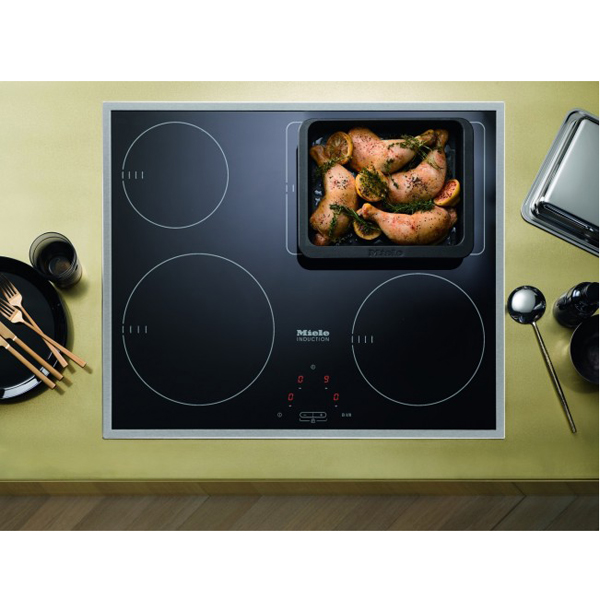 MIELE KM7210 FR Induction Hob with with Cooking/extended Zone, Stainless Steel | Miele| Image 4