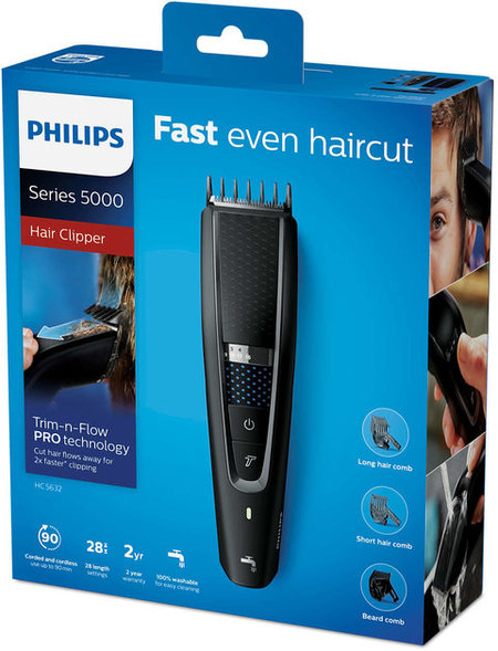 PHILIPS HC5632/15 Washable Hair Trimmer | Philips| Image 4