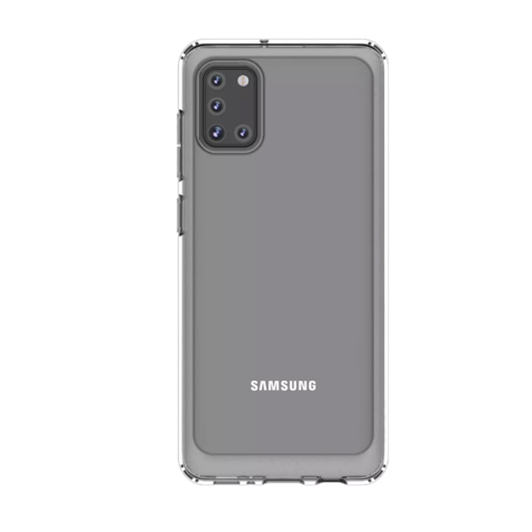 SAMSUNG Silicone Cover For Samsung Galaxy Α31 Smartphone, Transparent