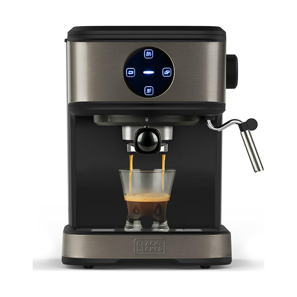 BLACK & DECKER BXCO850E Espresso Coffee Machine, Black | Black-decker| Image 2