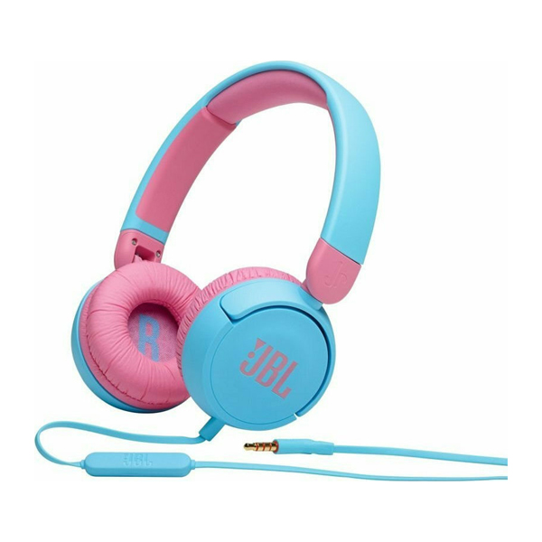 JBL JR30  On-Ear Headphones for Kids, Blue