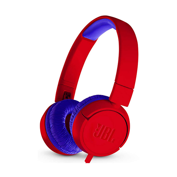 JBL JR30  On-Ear Headphones for Kids, Red