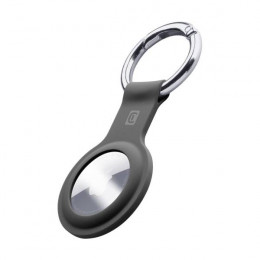 APPLE Silicone Key Ring for AirTag, Black | Cellular-line