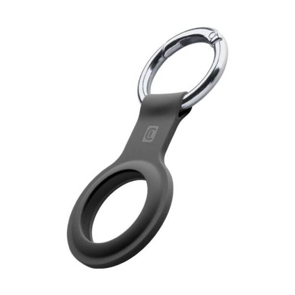 APPLE Silicone Key Ring for AirTag, Black | Cellular-line| Image 2
