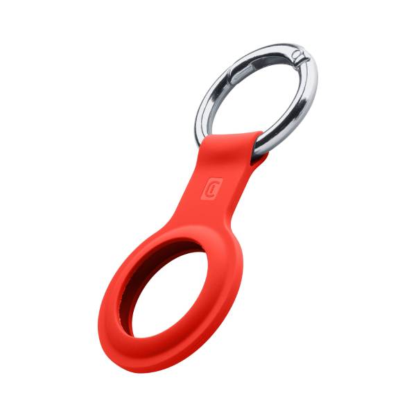 APPLE Silicone Key Ring for AirTag, Red | Cellular-line| Image 2
