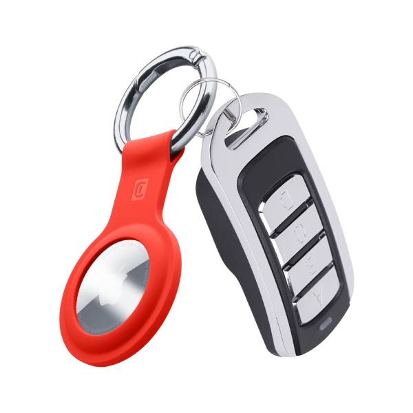 APPLE Silicone Key Ring for AirTag, Red | Cellular-line| Image 3
