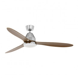 LUCCI AIR 80213045 Whitehaven Ceiling Fan with Remote Control, Brown | Lucci-air