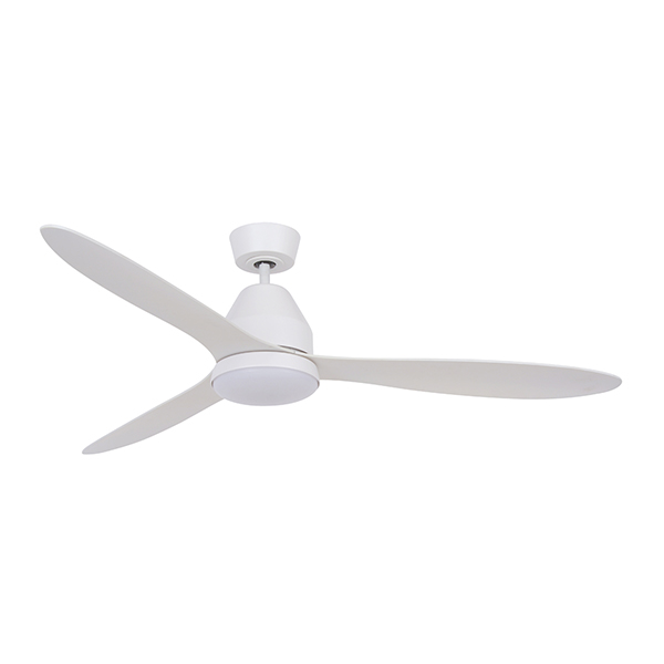LUCCI AIR 80213043 Whiteheaven Ceiling Fan with Remote Control, White