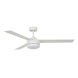 BAYSIDE 80213032 Lagoon Ceiling Fan with Remote Control, White | Bayside