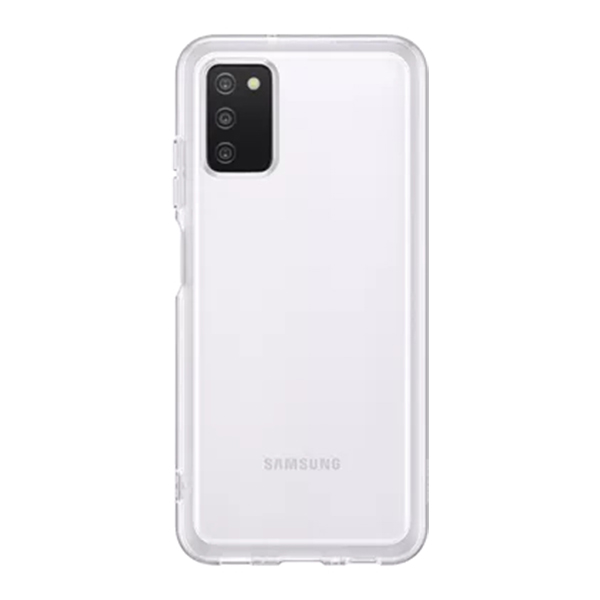 SAMSUNG Soft Clear Transparent Case for Samsung Galaxy A03s Smartphone