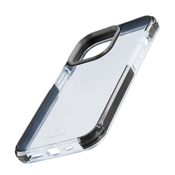 CELLULAR LINE Tetra Force Strong Guard Case for iPhone 13 Pro Smartphone, Transparent
