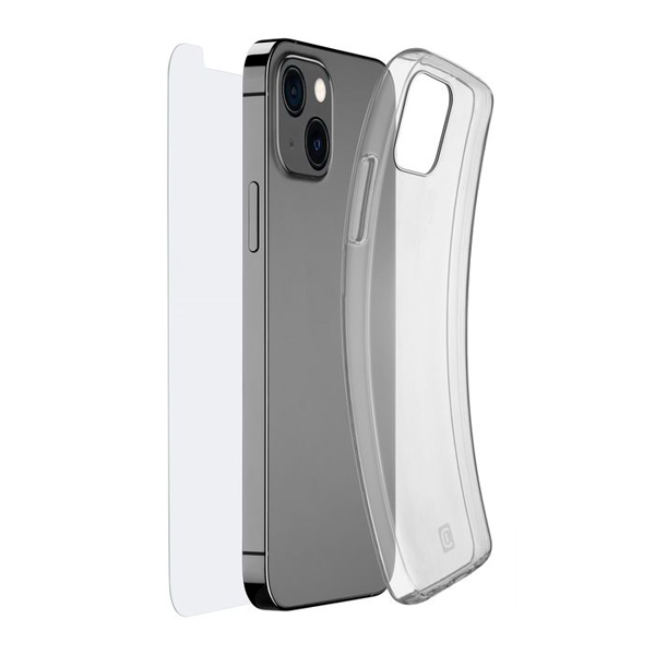 CELLULAR LINE Kit Silicone Case and Tempered Glass for iPhone 13 Pro Smartphone | Cellular-line| Image 3