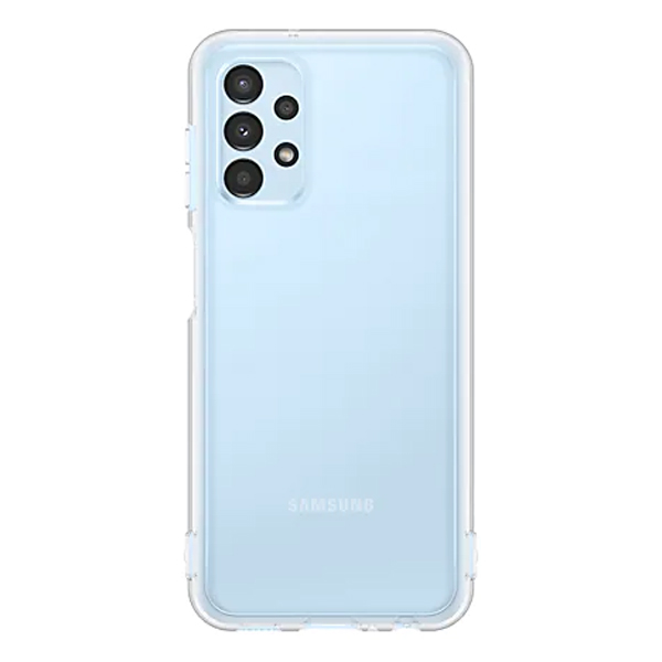 SAMSUNG Soft Clear Case for Samsung Galaxy A13 Smartphone, Transparent