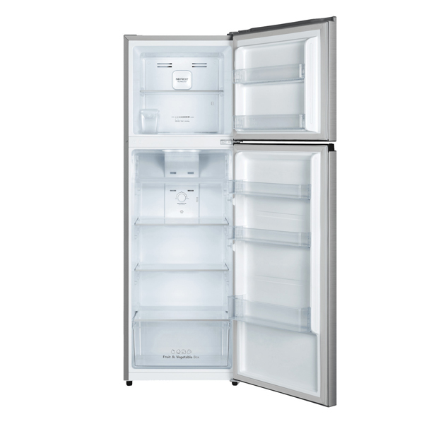 HISENSE RT327N4ACF Refrigerator with Upper Freezer, Silver | Hisense| Image 2