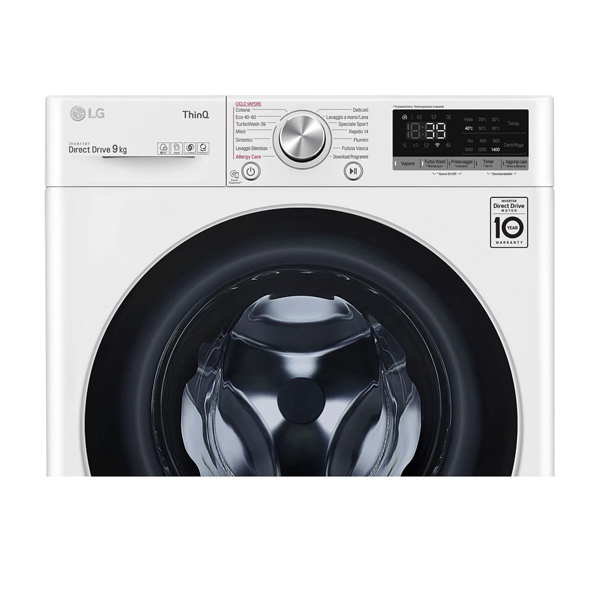 LG F4WV709S1E Washing Machine 9kg, White | Lg| Image 3
