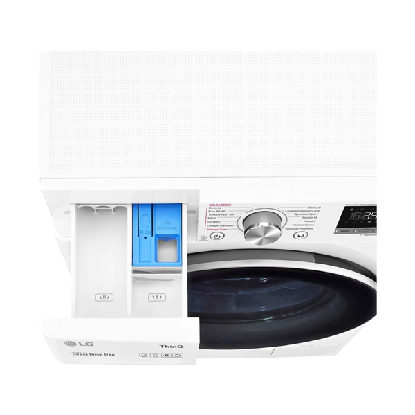 LG F4WV709S1E Washing Machine 9kg, White | Lg| Image 4