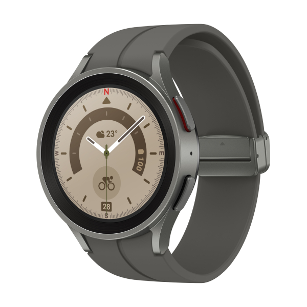 SAMSUNG Galaxy Watch 5 Pro Smartwatch, Titanium