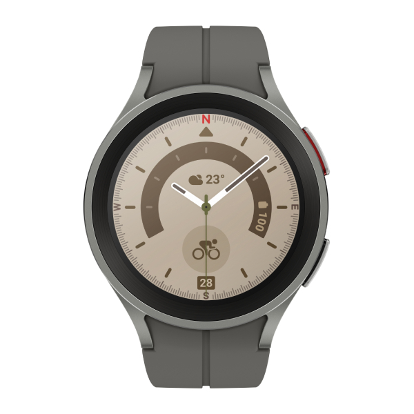 SAMSUNG Galaxy Watch 5 Pro Smartwatch, Titanium | Samsung| Image 3