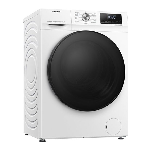 HISENSE WFQA1014EVJM Washing Machine 10kg, White | Hisense