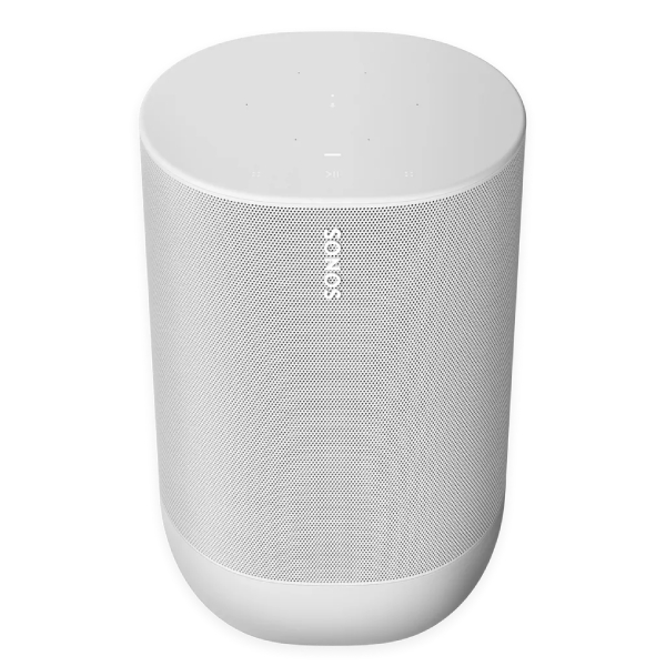 SONOS MOVE1EU1 Move Bluetooth Portable Speaker, White | Sonos